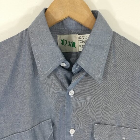 Key Uniform Shirt Size M 15.5 - Picture 3 of 11